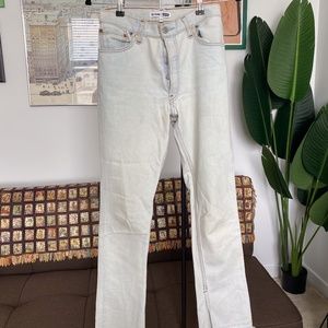 Re/Done Light wash Denim